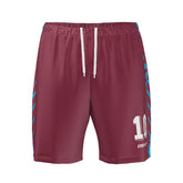 STRIDE SHORTS 9 - MAROON